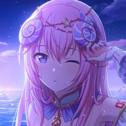 LUKAAA my goat... Haha literally luka in The Little Mermaid outfit from pjsk